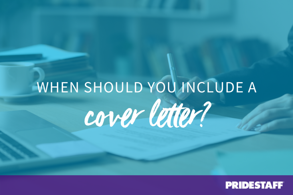 when not to include a cover letter